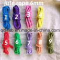 Jute Dyed Rope for Artwork Making (JDR-6mm)